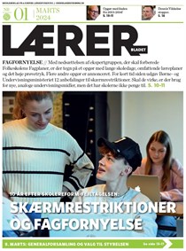 Laererbladet Nr1 2024 Forside